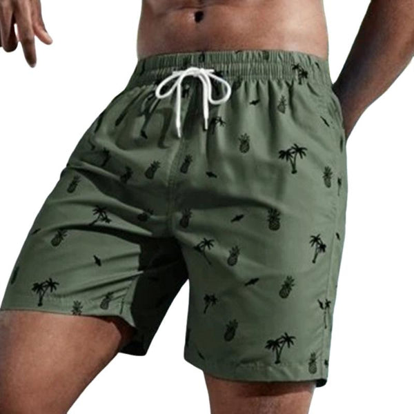Men's Casual Quick-drying Drawstring Shorts Beach Pants 20577560TO