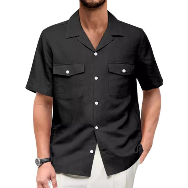 Men's Hawaiian Beach Short Sleeve Shirt 85078271X