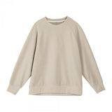 Men's Solid Color Waffle Round Neck Long Sleeve Sweatshirt 83359660Z