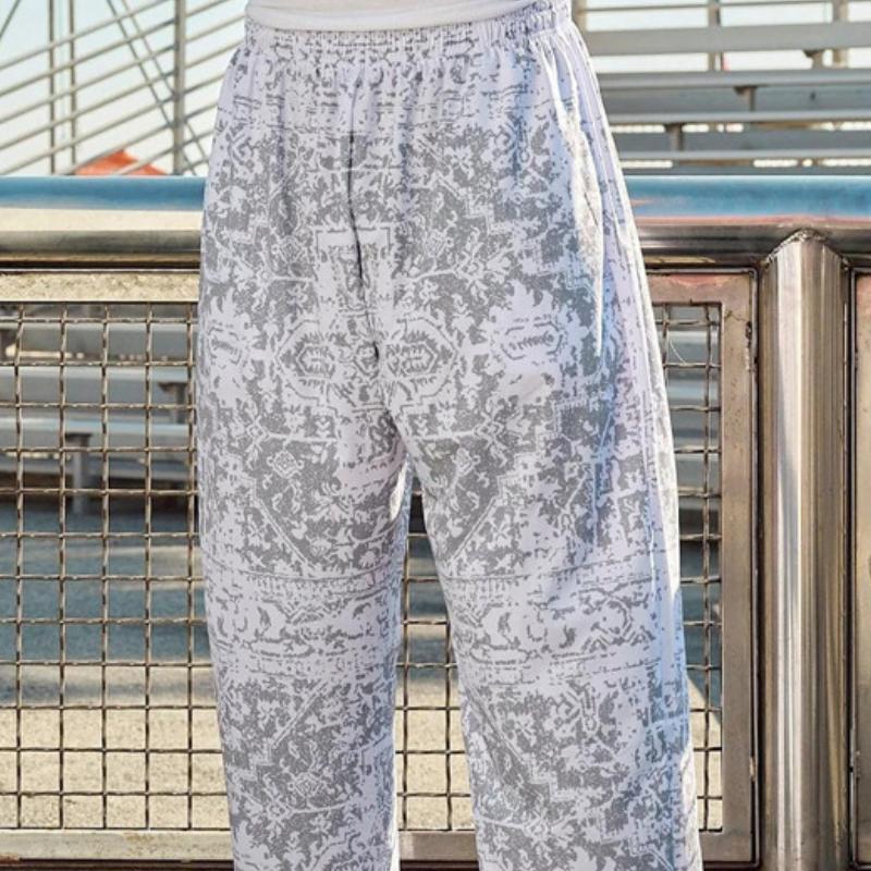 Men's Casual Floral Quick-drying Trousers 50116821TO