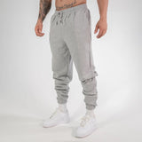 Men's Solid Color Elastic Waist Casual Sports Pants 30839689Z