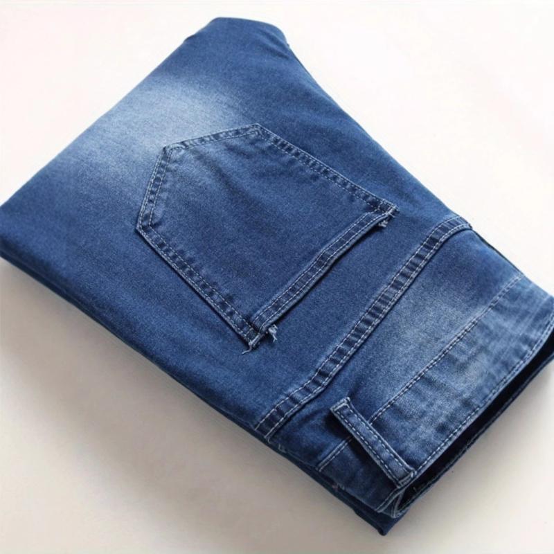 Men's Vintage Washed Casual Jeans 47710532X