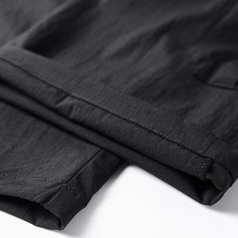 Men's Casual Multi-Pocket Straight Elastic Waist Quick-Dry Shorts 99459576M