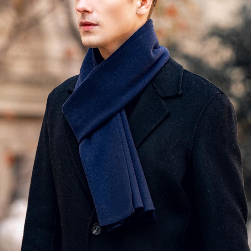 Men's Winter Warm Skin-friendly Cashmere Scarf 42438840K