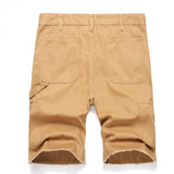 Men's Casual Solid Color Stretch Denim Shorts 55834447Y