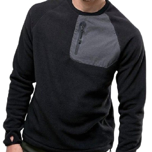 Men's Classic Crew Neck Polar Fleece Sweatshirt 96738021F