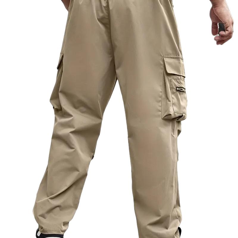 Men's Outdoor Elastic Drawstring Cargo Pants 87110311X