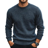 Men's Retro Casual Colorful Crew Neck Sweater 64367862TO