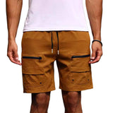 Men's Workwear Loose Solid Color Shorts 74898352X