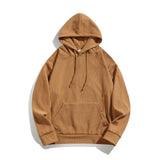 Men's Casual Corduroy Loose Kangaroo Pocket Hoodie 27108832M