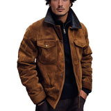 Men's Vintage Suede Jacket 76356922U