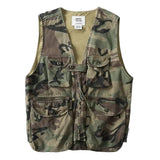 Men's Multi-Pocket Canvas Camouflage Vest 38772099U