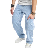 Men's Fashion Multi-pocket Straight Jeans 64640341Z