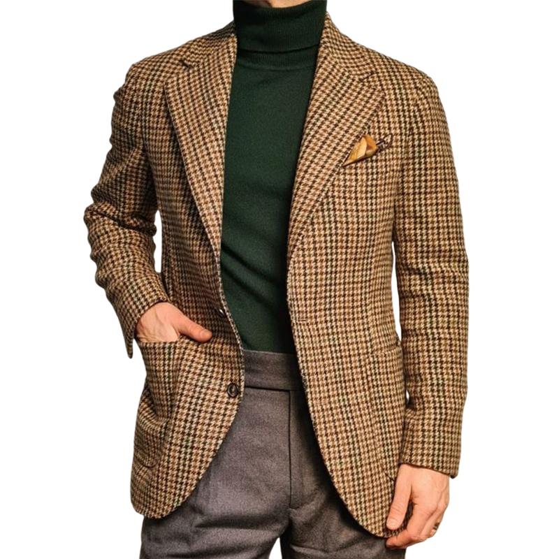 Men's Vintage Check Blazer 73237753U