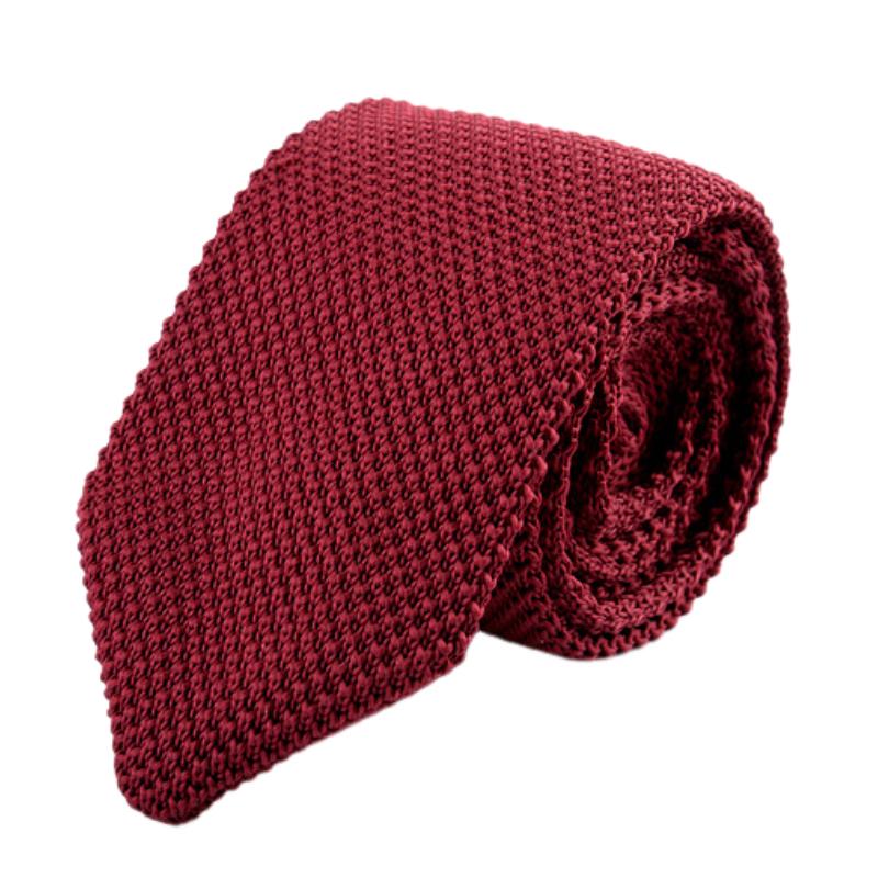 Men's Vintage Arrow-Shaped Knit Tie 26005933F