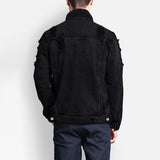Men's Fashion Distressed Casual Denim Jacket 45021513Z