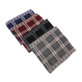 Men's Classic Versatile Plaid Outdoor Warm Scarf 48105198F