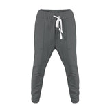 Men's Classic Casual 3D Printed Knitted Loose V-Neck Long Sleeve Sweatshirt Elastic Waist Sweatpants Set 31156534K