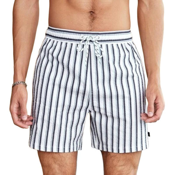 Men's Casual Quick-drying Drawstring Shorts Beach Pants 49262066TO