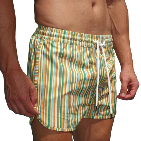 Men's Loose Quick-drying Hawaiian Casual Beach Shorts 73992907X