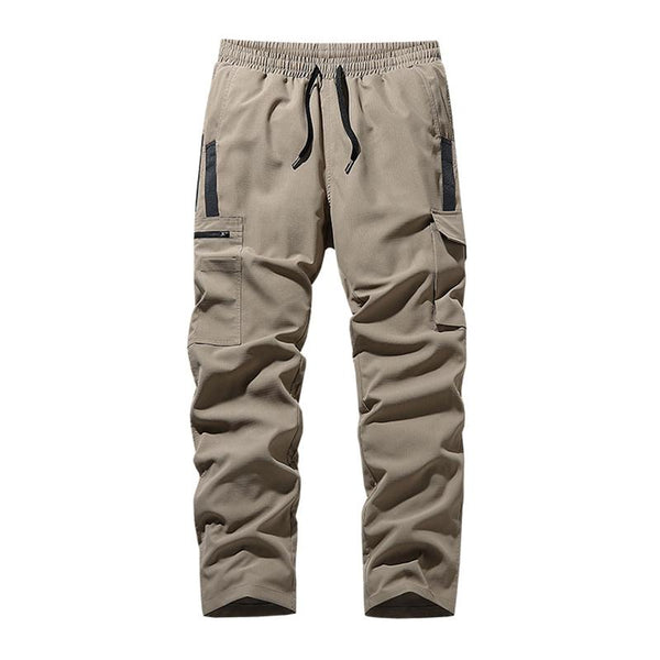 Men's Colorblock Outdoor Multi-pocket Cargo Pants 86302490Z