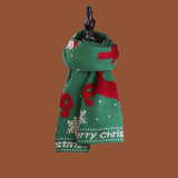 Men's Christmas Thickened Knit Warm Scarf 51419633Z