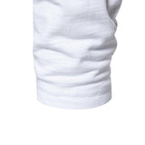 Men's Solid Henley Collar Long Sleeve Casual T-shirt 18309237Z