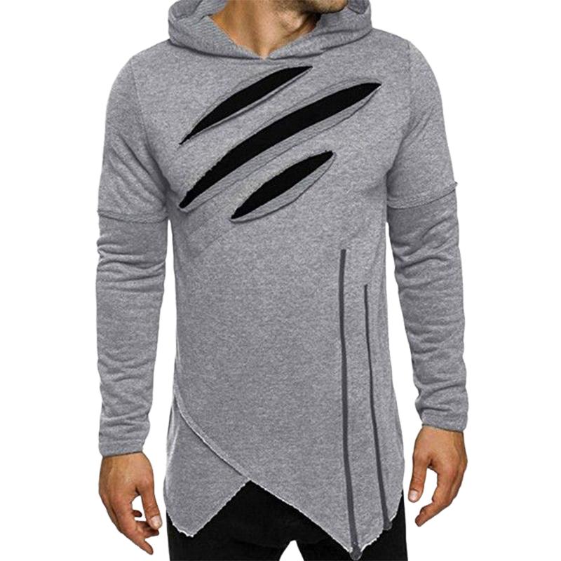 Men's Fashion Long Sleeve Pullover Hoodie 36859051U