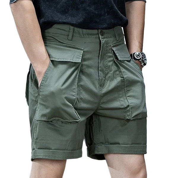Men's Multi-Pocket Cargo Shorts 01846136Y