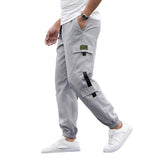 Men's Fashion Solid Color Multi-Pocket Cargo Pants 48573790Z