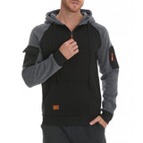 Men's Casual All-match Sports Hooded Sweatshirt　74675889F