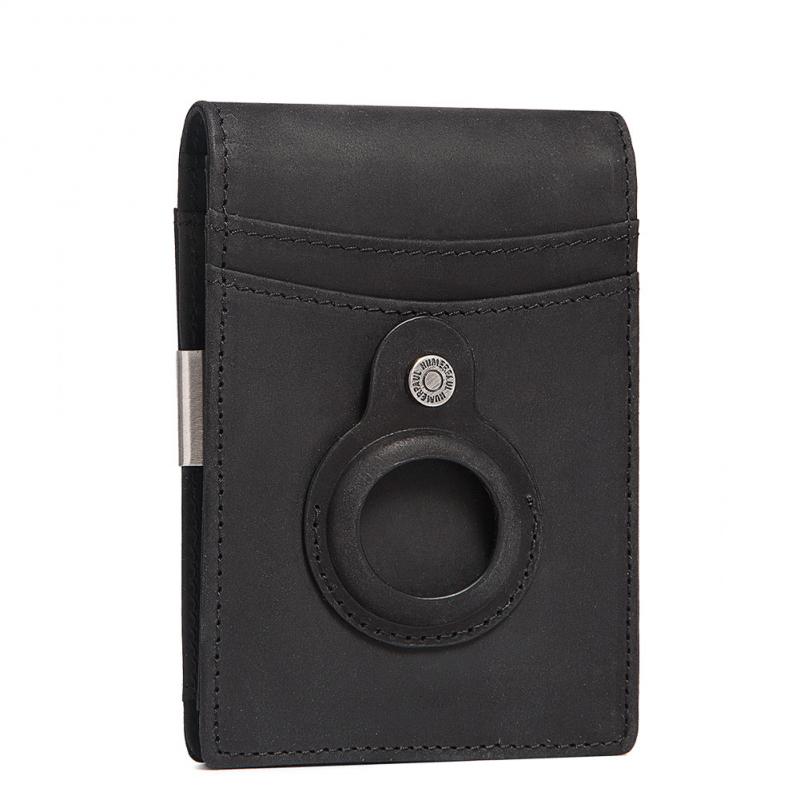 Men's Practical Air Tag Leather Wallet 62994031K