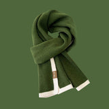 Men's Christmas Thickened Knit Warm Scarf 67244077Z