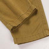 Men's Casual Cotton Washed Colorblock Multi-Pocket Work Pants 55929080M