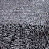 Men's Classic Crew Neck Knit Colorblock Sweater 60715370F