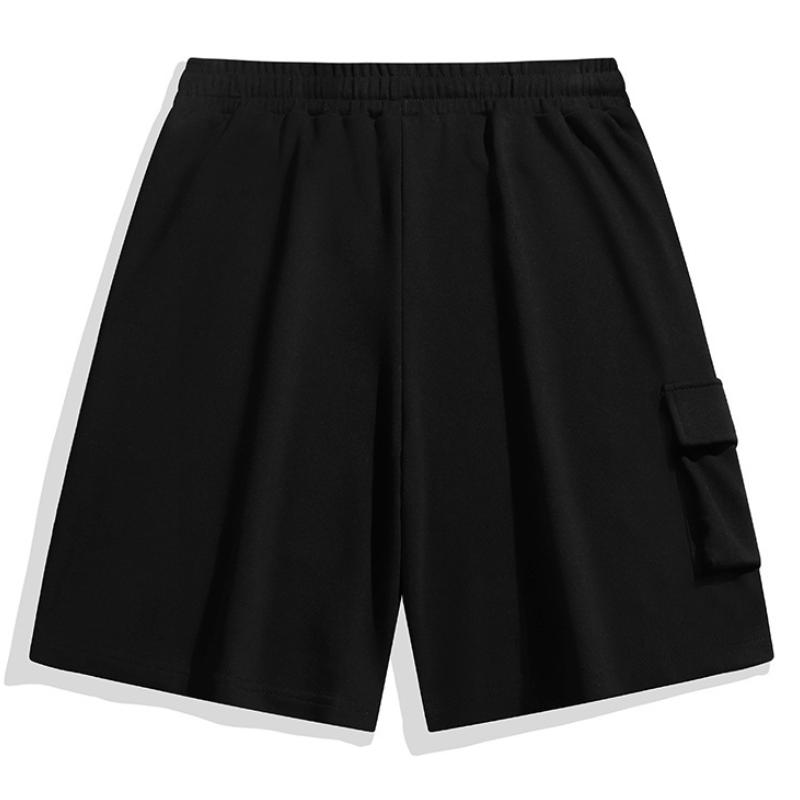 Men's Casual Cotton Blended Thin Loose Sports Shorts 08583354M