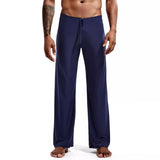 Men's Solid Color Stretch Yoga Sweatpants 61825112Z