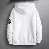 Men's Retro Casual Headphones Teddy Bear Plush Hoodie 99359825TO