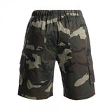 Men's Casual Cotton Blend Camouflage Loose Cargo Shorts 47470701M