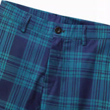 Men's Casual Plaid Suit Pants 77856933Y