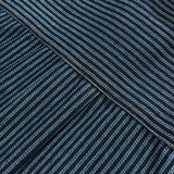 Men's Striped Lapel Single Breasted Denim Shirt 18545814Z