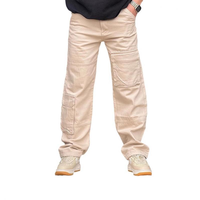 Men's Casual Multi-Pocket Cargo Pants 21764343Y