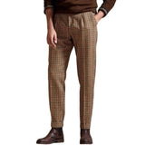 Men's Retro Classic Plaid Suit Pants 74027018K