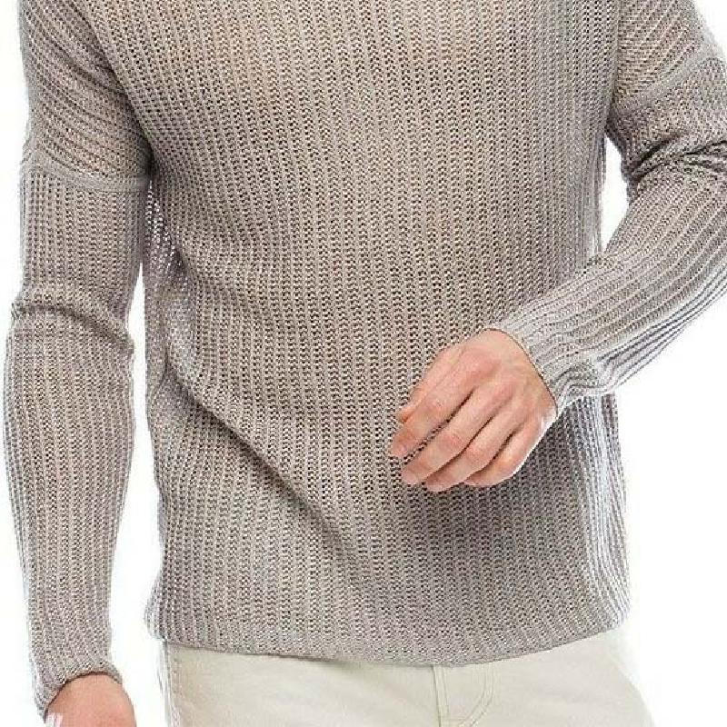 Men's Classic Casual Crew Neck Slim Fit Sweater 43692711K