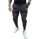 Men's Solid Color Twill Casual Versatile Sweatpants 51628983X