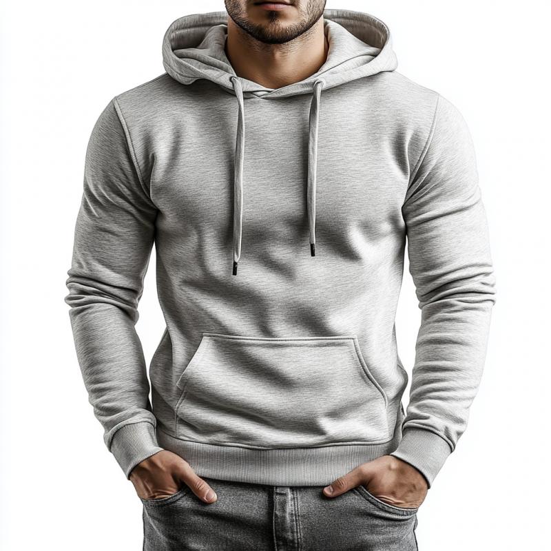 Men's Classic Casual Slim Fit Pocket Hoodie 26531326K