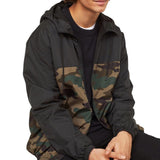 Men's Retro Casual Camouflage Outdoor Assault Colorblock Hooded Jacket 67584193TO