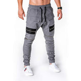 Men's Colorblock Zip Multi-pocket Cargo Pants 35114154Z