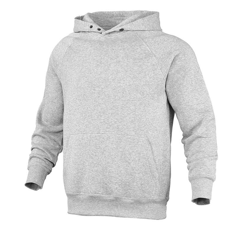 Men's Casual Kangaroo Pocket Fleece Loose Hoodie 57825880M