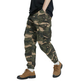 Men's Casual Camouflage Multi-Pocket Cargo Pants 96982595Y